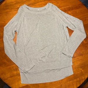Lululemon oversized high/low sweater